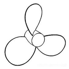 Elica inox Saturn 11"1/8x13 -