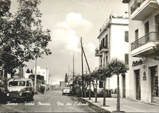 da1154 cartolina roma torre maura via dei colombi bella!