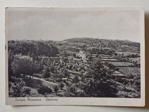 8400 cartolina tempio pausania - cartolina,