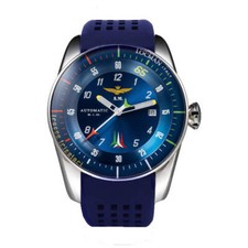 Orologio Locman Frecce Tricolori limited blu acciaio 0455A02S-00FTBLSB cinturino