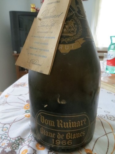 Champagne dom ruinart 1966 - champagne,