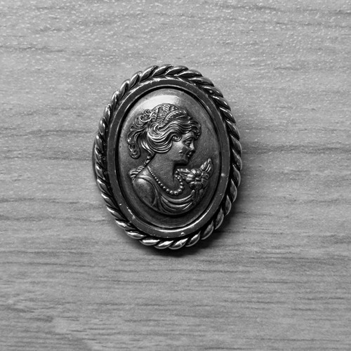 Spilla cammeo vintage - , ciondolo