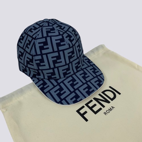 Fendi zucca print - ff, canvas