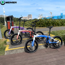 Carbon Fiber 20 inch Folding Bike Shimano Deore M4120 10S Disc Brake City Bike