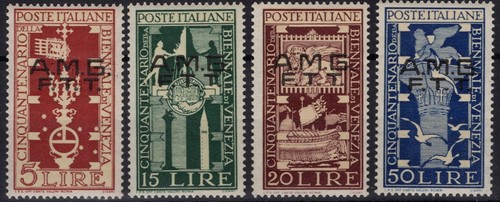 Trieste 1948 biennale arte - a, d'arte