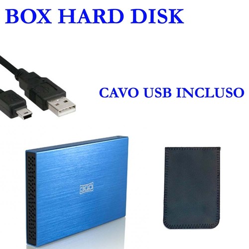 Box esterno 3go hdd25bl13 - 3go,