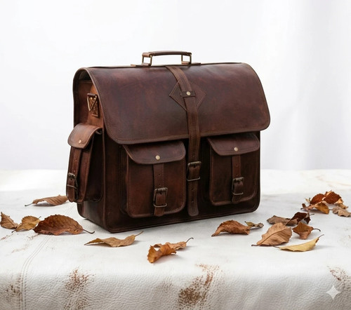 Borsa uomo in pelle - da,