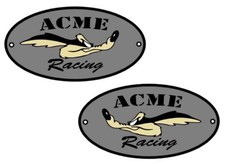 2 adesivi Road Runner RACING