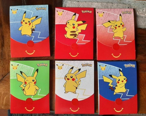 Pokémon mcdonald 25th - pokémon,