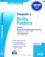 Compendio diritto pubblico - diritto,