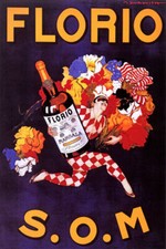 CLOWN PIERROT MAZZO DI FIORI