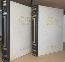 GRANDE ATLANTE TRECCANI, ENCICLOPEDIA ITALIANA - CD-ROM + CARTOGRAFIA - 2 VOLUMI