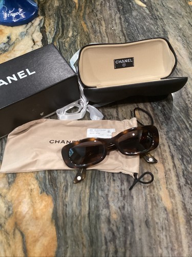 Chanel vintage brown tartaruga - vintage,