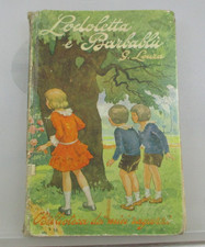 Romanzo ragazzi LODOLETTA E BARBABLÙ Giorgio Louza, ed. Salani 1939