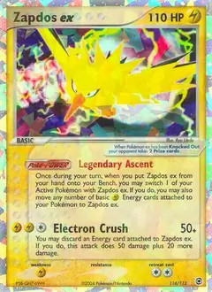 Zapdos 116 112 - -, 116/112