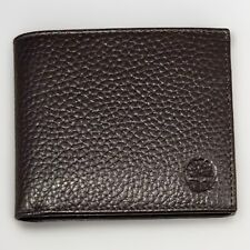 TIMBERLAND Edgartown Portafoglio Bi-Fold in Pelle TB0A1DJV Marrone Scuro