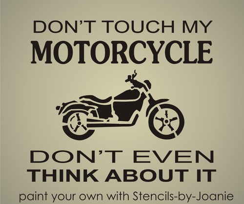 Stencil non toccare mia - stencil,