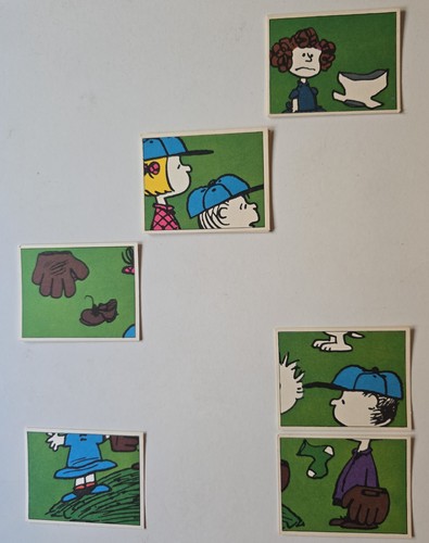 Figurine linus puzzle lotto - puzzle, di