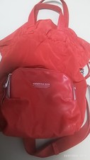 zaino mandarina duck, rosso in
