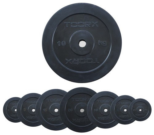 Toorx disco ghisa gommato - disco,