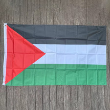Bandiera Palestinese 150x90 cm in Poliestere Gaza Banner Palestina
