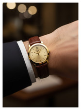 Longines Vintage Dress Watch Anni '90 – Oro, Referenza 25835110, Swiss Made