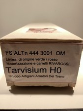 TARVISIUM Littorina panoramica Diesel FS ALTn 444-3001 OM scala H0 Verde/Rosso