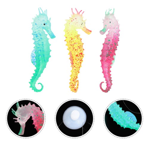 3pcs silicone glowing sea - 3pcs,