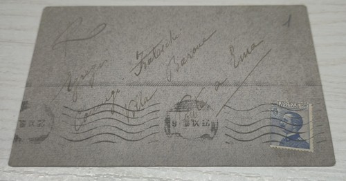 Lettera busta 1926 - ​lettera,