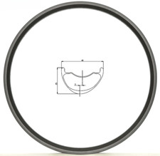 Cerchi in carbonio 27,5 MTB XC