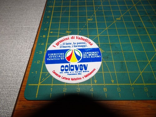 Adesivo sticker vintage kleber - adesivo,