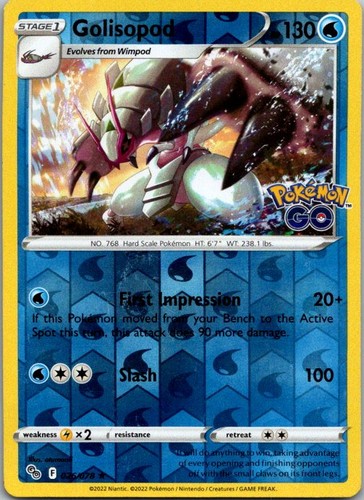 Golisopod pokemon 026 078 - golisopod,