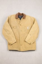 Giacca vintage Carhartt Detroit coperta tela marrone foderata taglia M