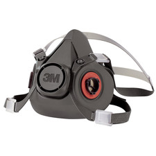 3M 6100 Maschera respiratore facciale semimaschera filtri ricambiabili taglia S