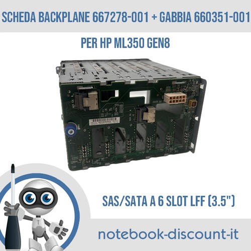 Scheda backplane 667278 001 - backplane, 667278-001