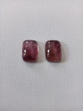 2 tormaline rosa cabochon - 13,75 ct. totale