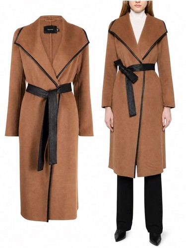 Cappotto tahari misto lana - misto,