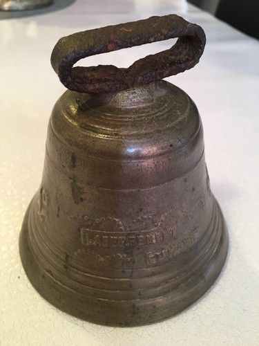 Cloche vache bronze sonnaille - cloche,