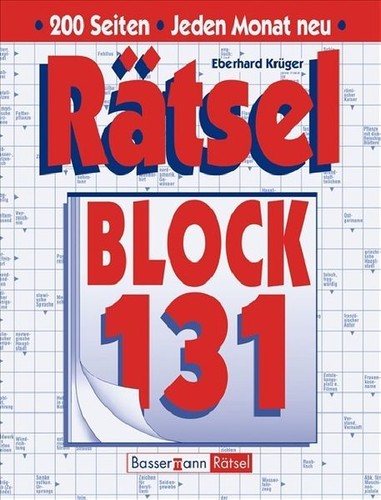 Rätselblock 131 krüger - rätselblock,