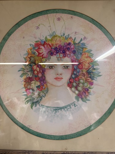 Quadro antico felicita - quadro, frai