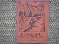 BOY SCAUT SCOUT SCOUTISMO COMMEDIA POLIZIESCA SCAUTISTICA DI FALCO NERO 1945