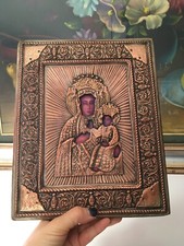 Icona russa riza vecchia in