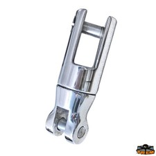 1 ATTACCO GIUNTO GIREVOLE PER ANCORA TREFOIL Ø 6 / 8mm INOX 316 salpa ancora