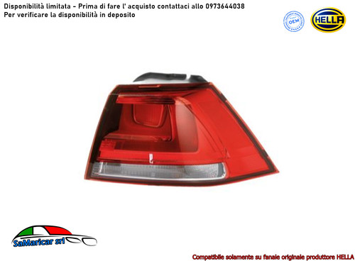 Fanale posteriore destro - posteriore,