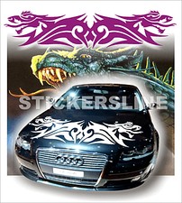 Adesivo DRAGO tribale per