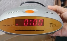 Radio sveglia vintage scott - radio,