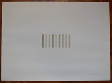 ELIO MARCHEGIANI acquaforte del 1977 titolo 'GRAMMATURE DI COLORE' (ns. rif. 4/)