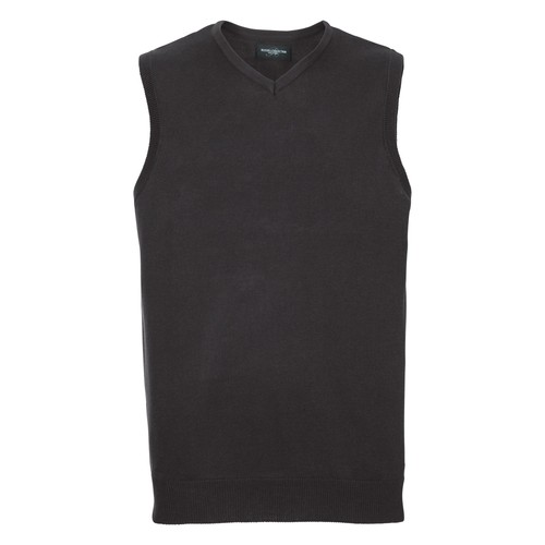 Russell gilet scollo v tinta - russell,