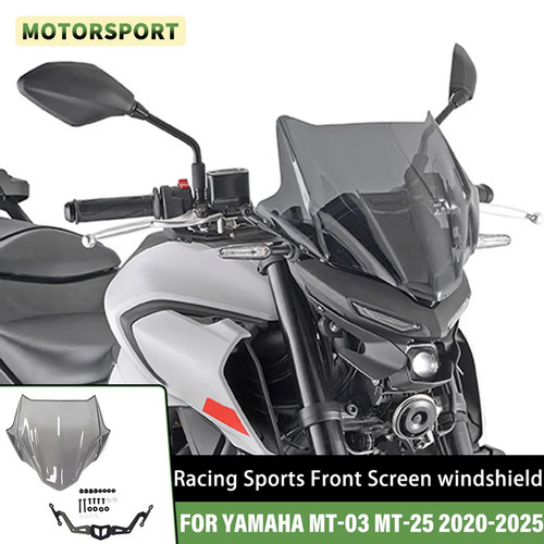 Parabrezza sportivo yamaha - parabrezza,
