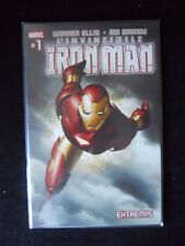 MARVEL LEGENDS n°6 2018 IRON MAN con targa metallica PANINI  [G870]